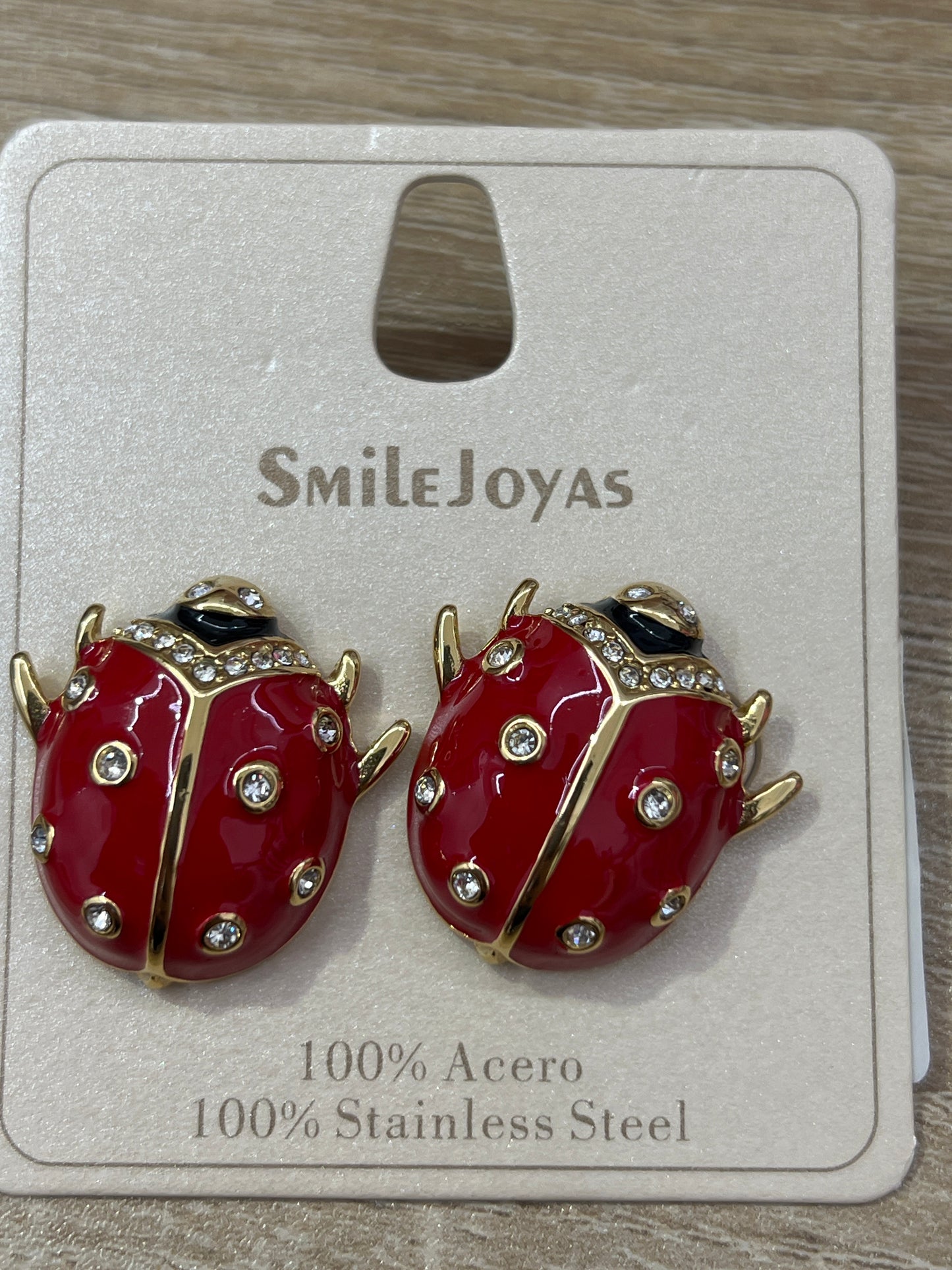 Lady Bug Earrings