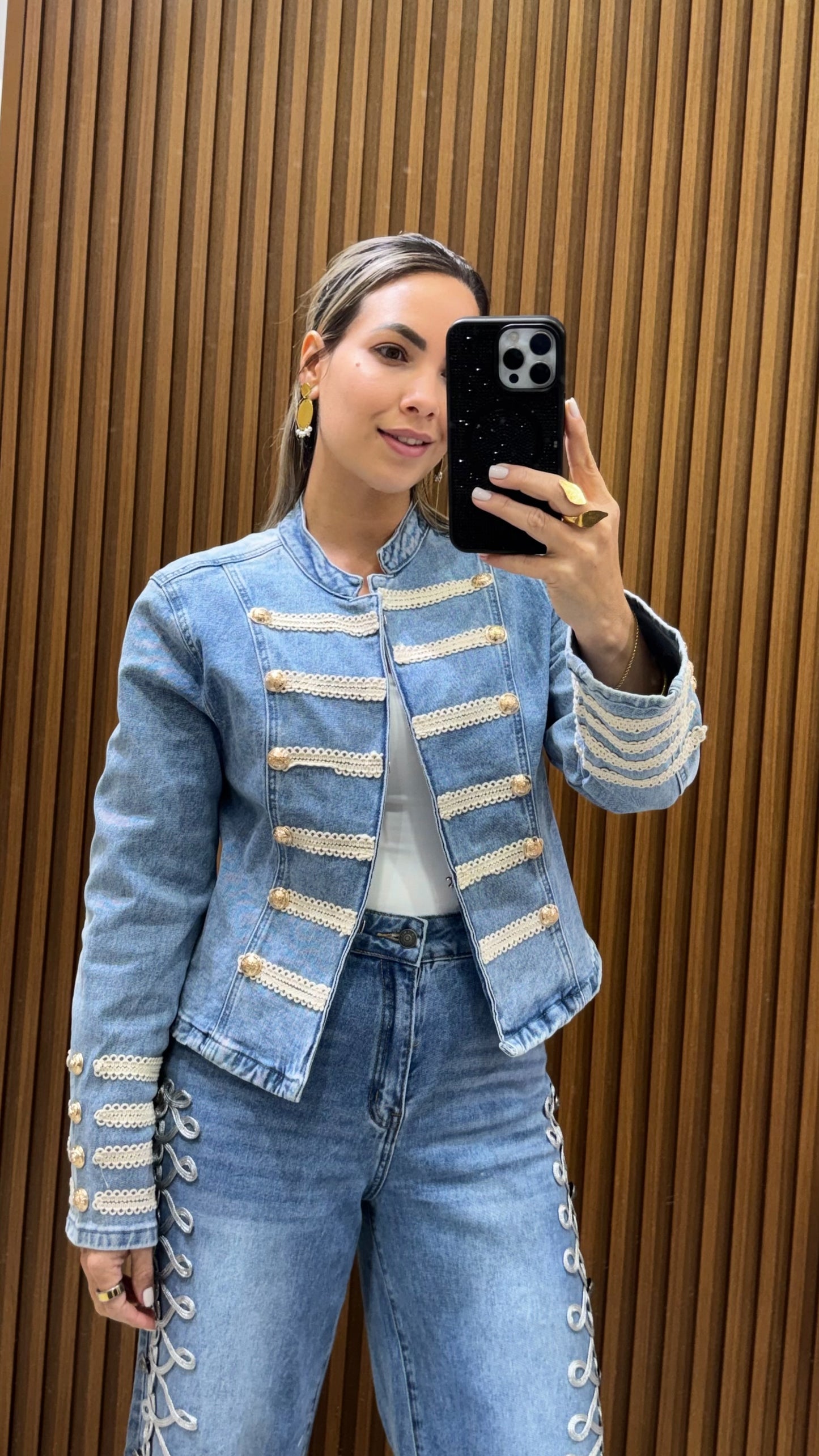 Estela Napoleon Denim Jacket