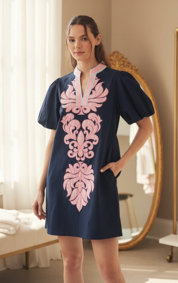 Martina Embroidery Dress