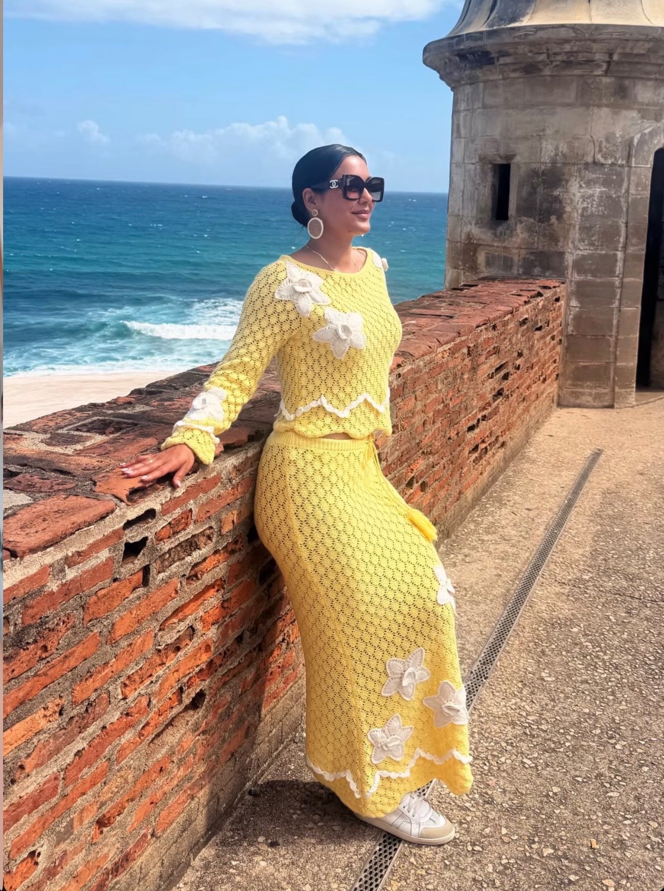 Lala Crochet Yellow Set