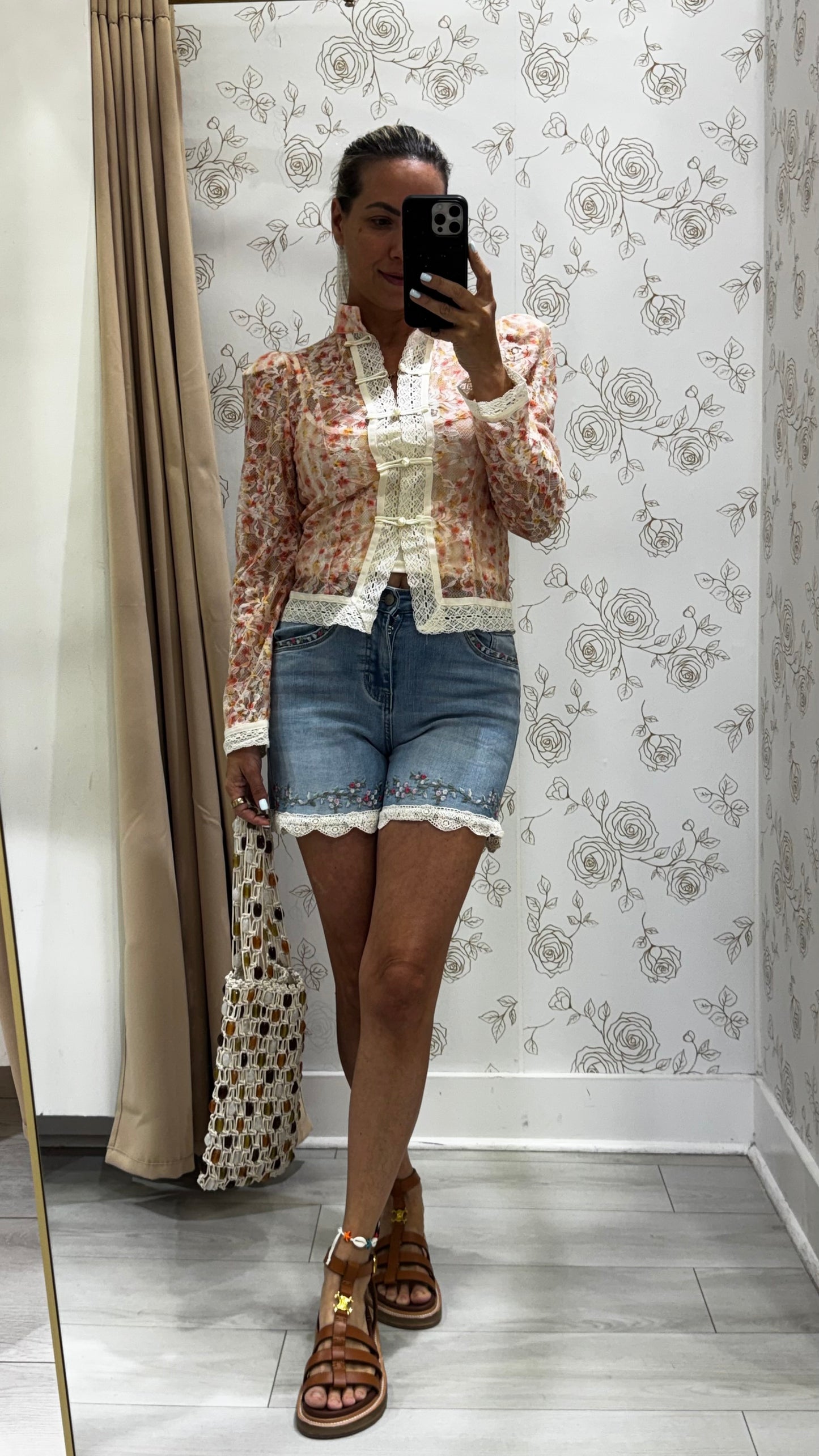 Paula Lace Blouse