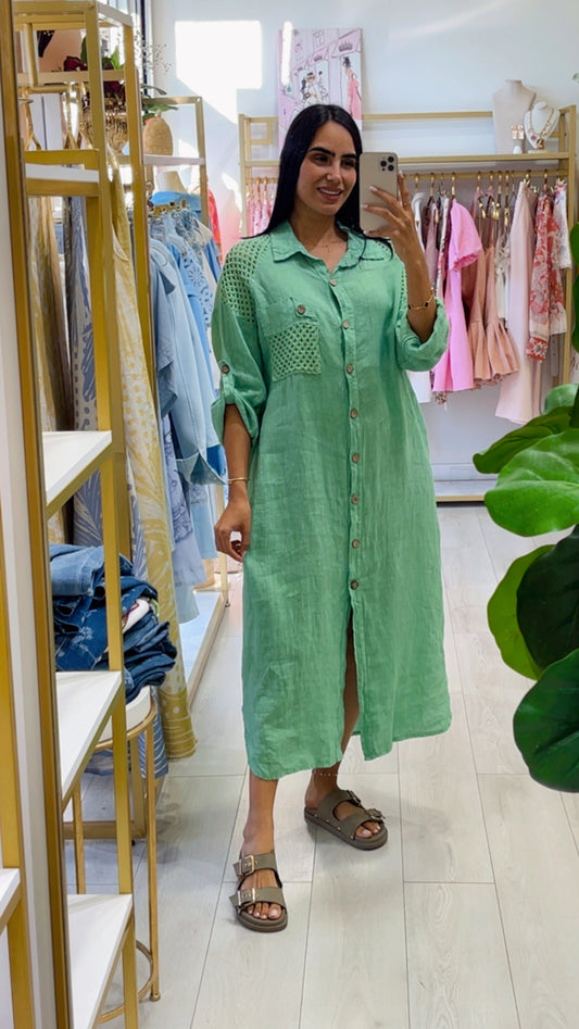 Ivone Linen Dress