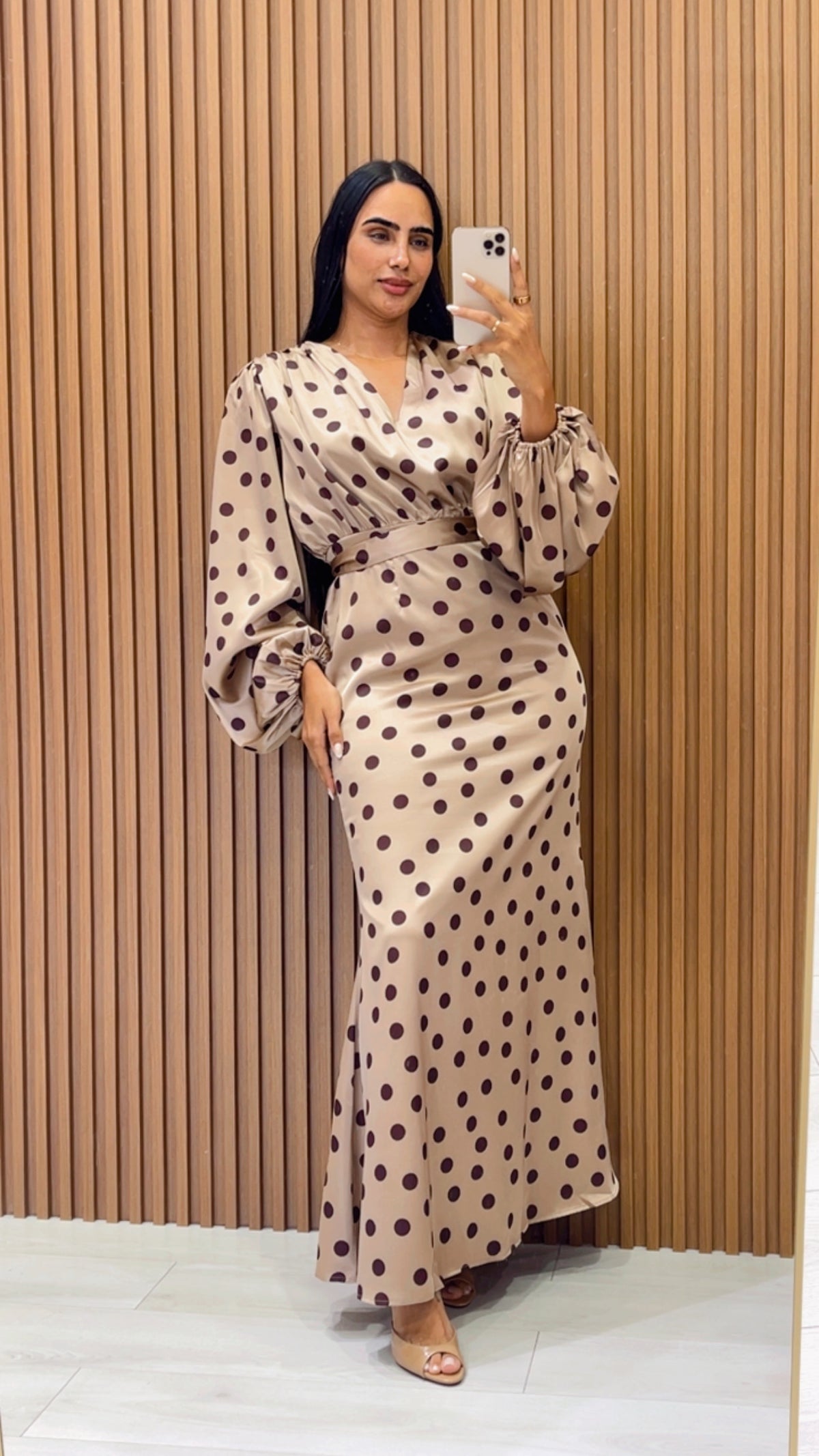 Alexa Polka Dress