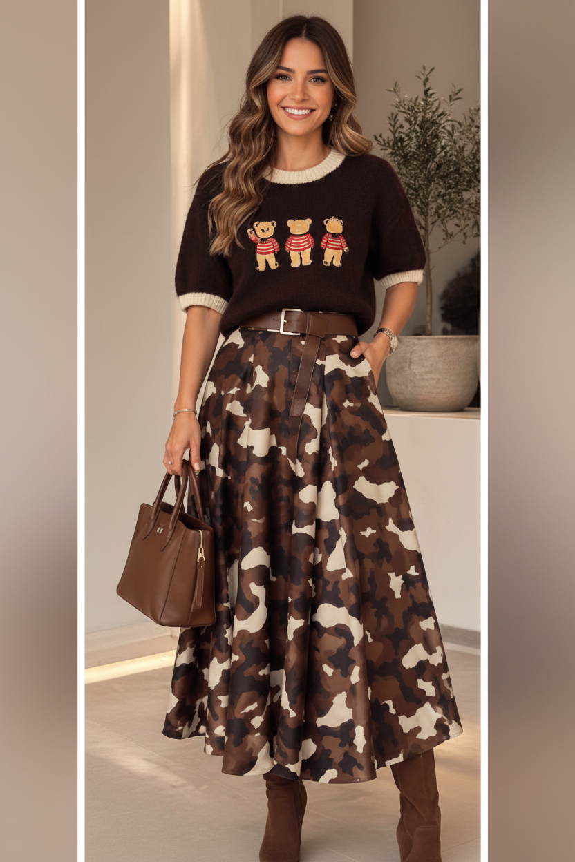 Bear M/C Sweater