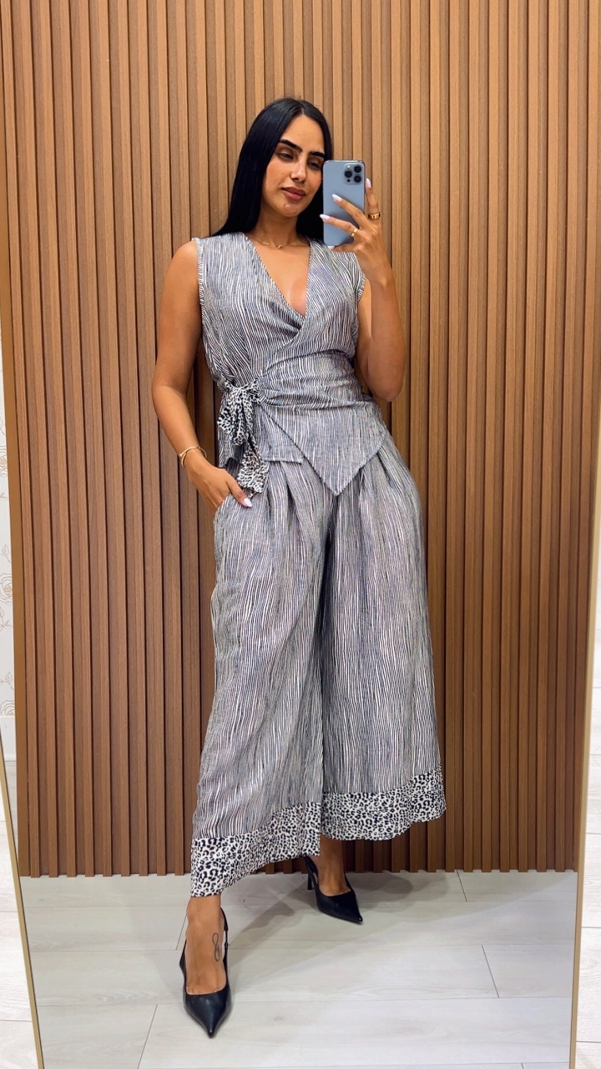 Samantha Striped Set