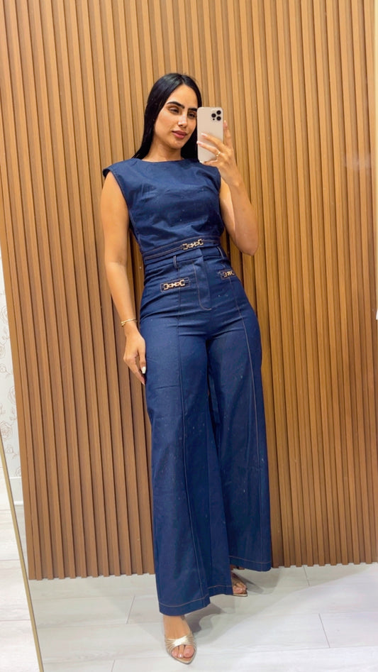 Amelia Denim Set