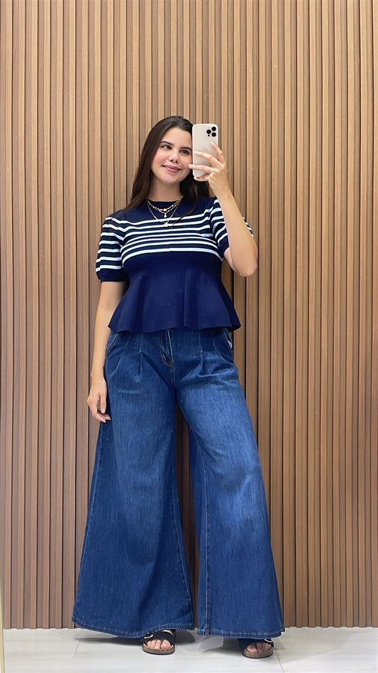 Clasic Palazo Jeans