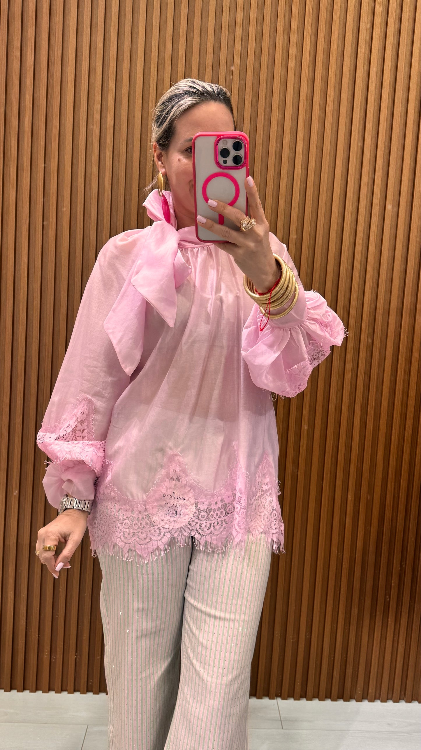 Sara Blue Blouse