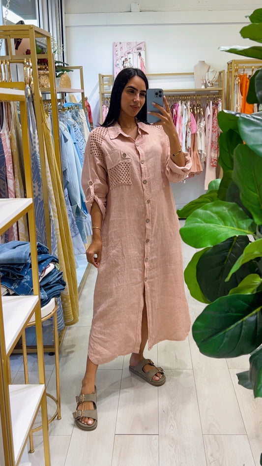 Ivone Linen Dress
