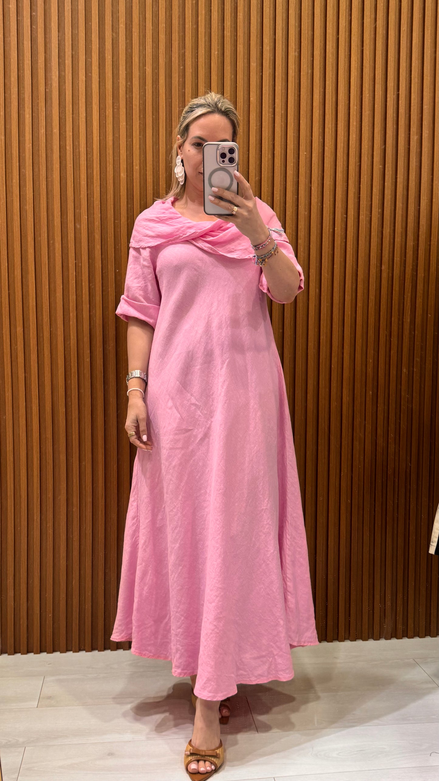 Amalia Linen Dress