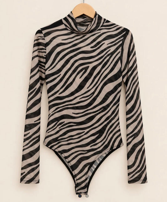 Gaby Zebra Body Top