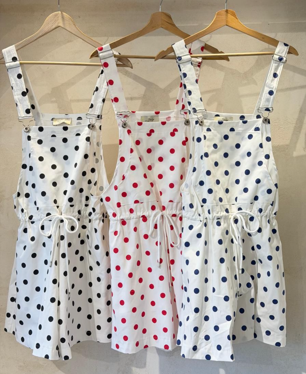 Polka Short Romper